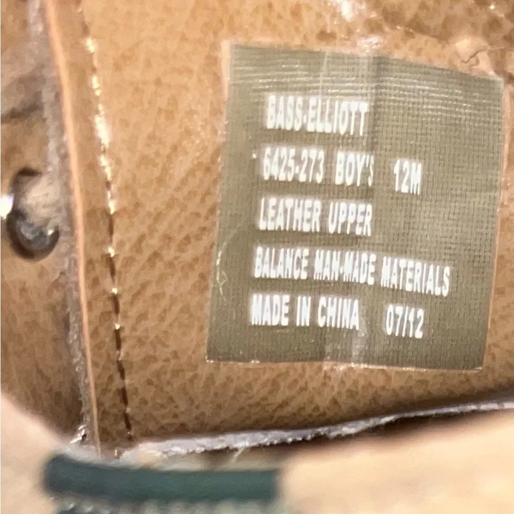 Bass Elliot Oxfords